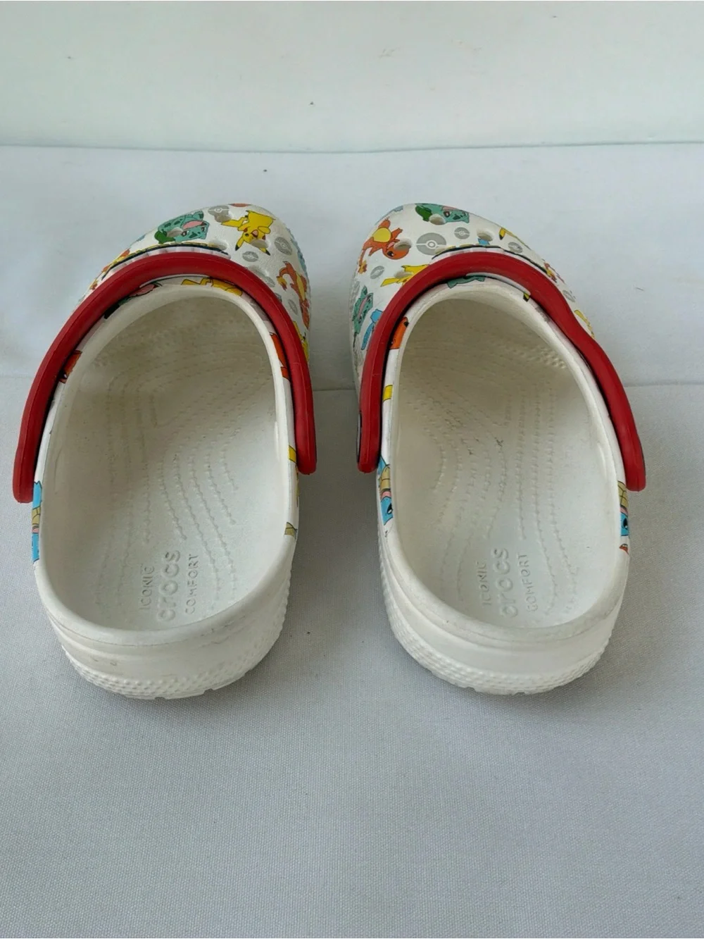 Crocs Kids Classic Pokemon Clog White/Multi Character Print Size C 12